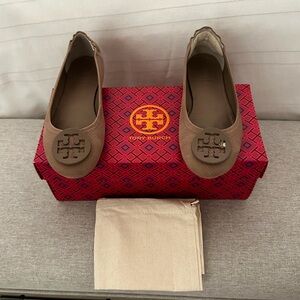Tory Burch Brown Flats